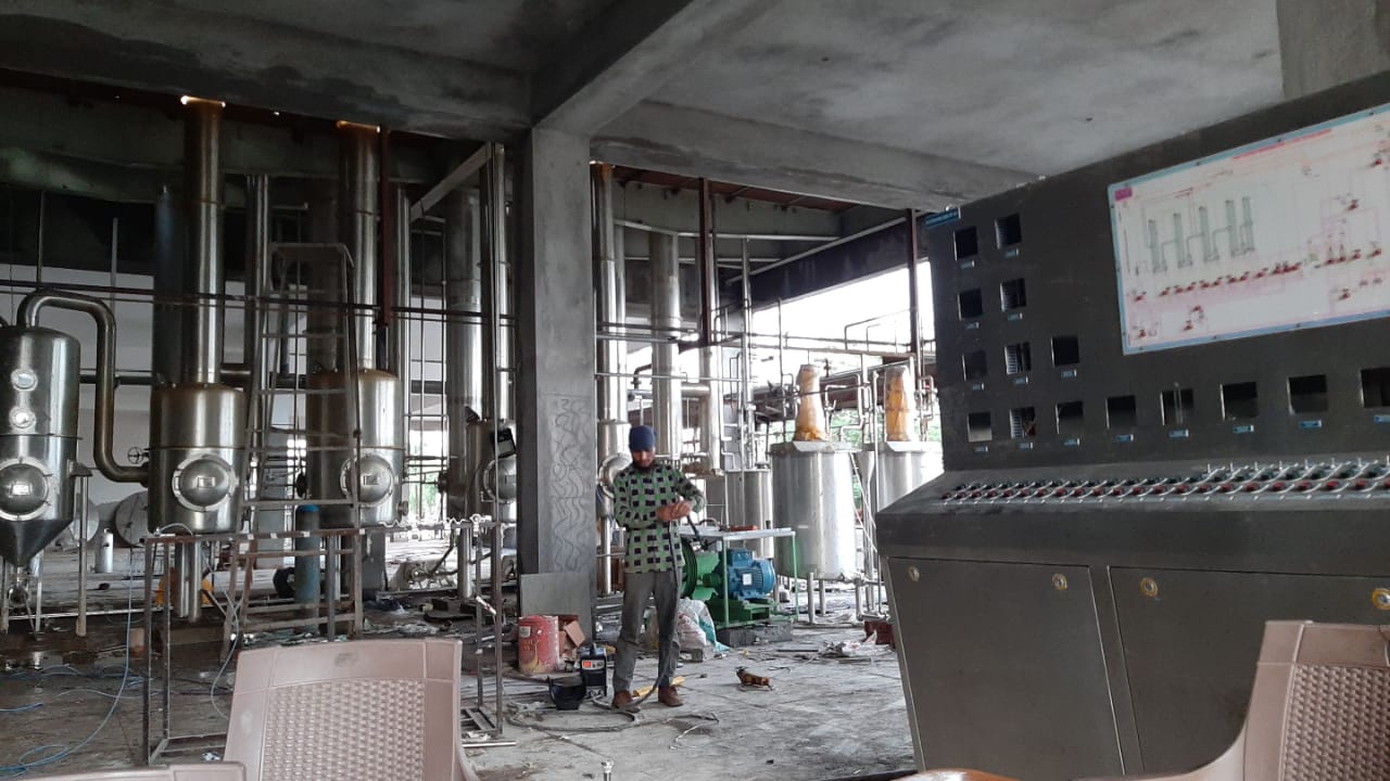 Process Control Panel & Mimic Board
